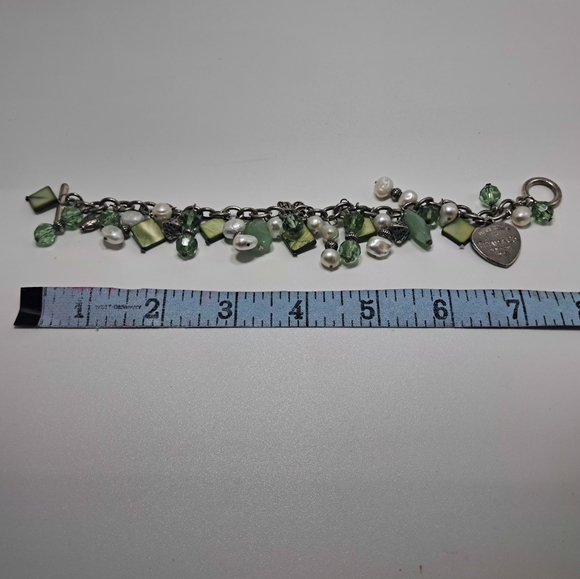 Charm Bracelet With Tiffany & Co. Heart Tag Charm - Picture 3 of 6